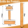 Double Rolling Pin Set Rolling Pin Double Head Wooden Rolling