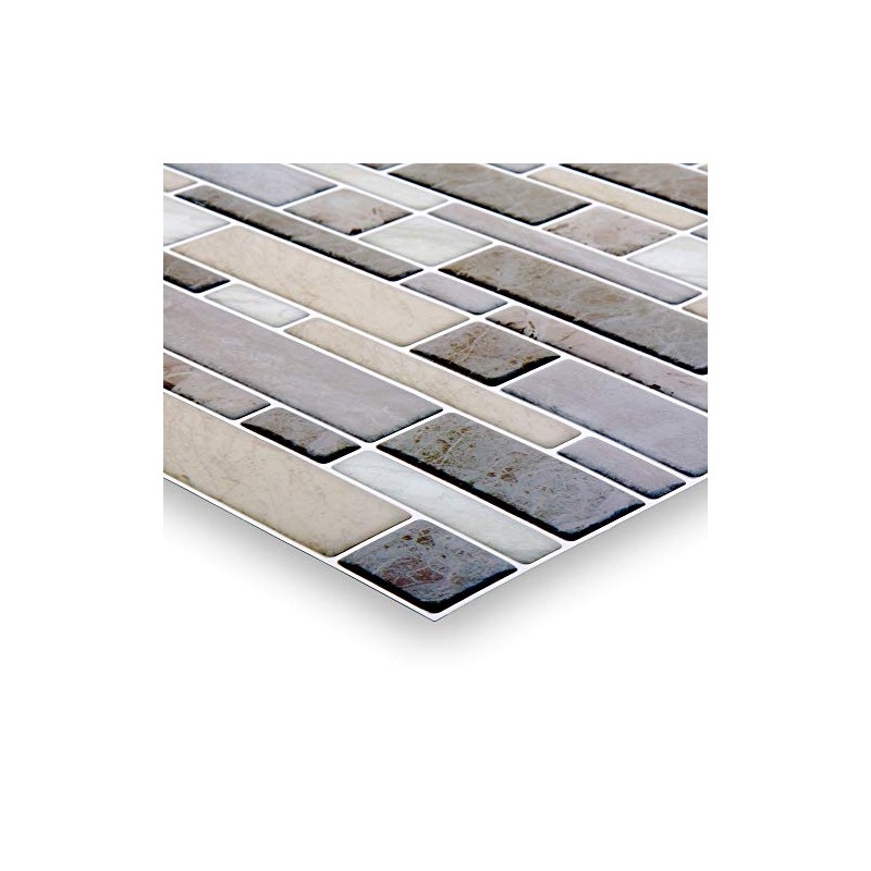 Truu Design Self-Adhesive Peel and Stick Wall Tiles for Walls,