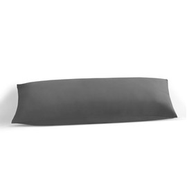 Body Pillow Pillowcase 20x48 Dark Grey Body Pillow Cover 100% Soft Egyptian Cotton Hotel Quality Laxuries 1-Pieces Body Pillow Case Genuine 600 Thread Count Zipper Closure Body Pillowcase 20x48 Dark Grey Solid