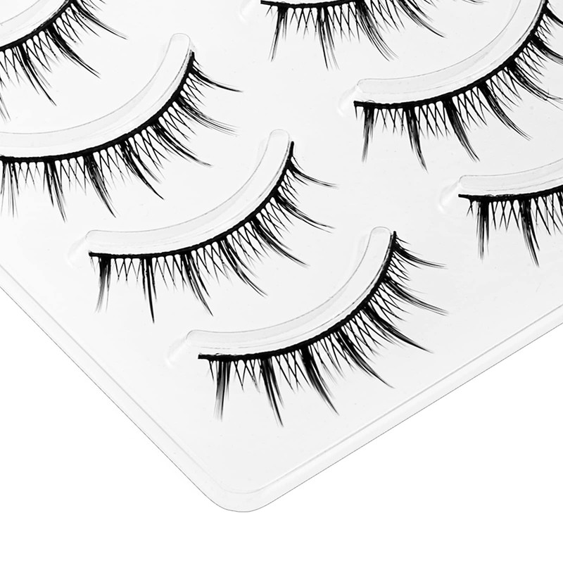 False Eyelashes, Natural Popular, Top Eyelashes, Short, Thick, Popular Black,