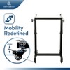 OFFICEROO Folding Chair Rack Storage Cart - Holds 14 Chairs
