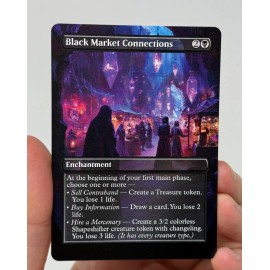 Black Market Connections Proxy Card with Custom designed art