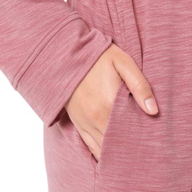 Fruit of the Loom Women's Breathable Robe, Antique Blush Heather, 3X, Antique Blush Heather, 3X