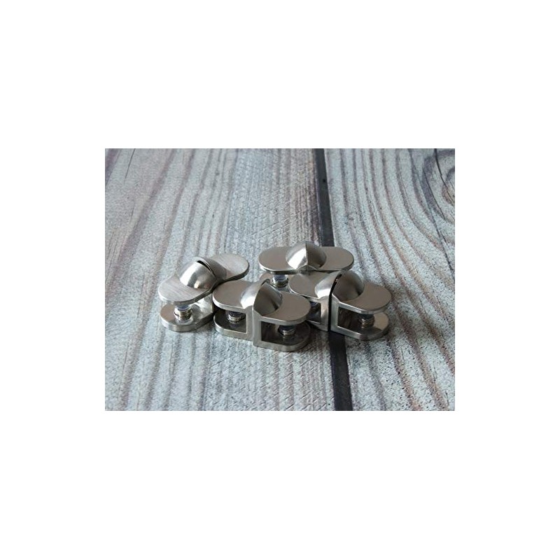 Wall Mounted Adjustable Shelf Brackets Shelf Clips Metal Clamps Holder