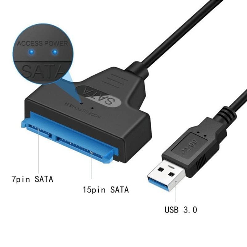 BUBUCAM USB 3.0 to SATA Adapter Cable, SATA to USB