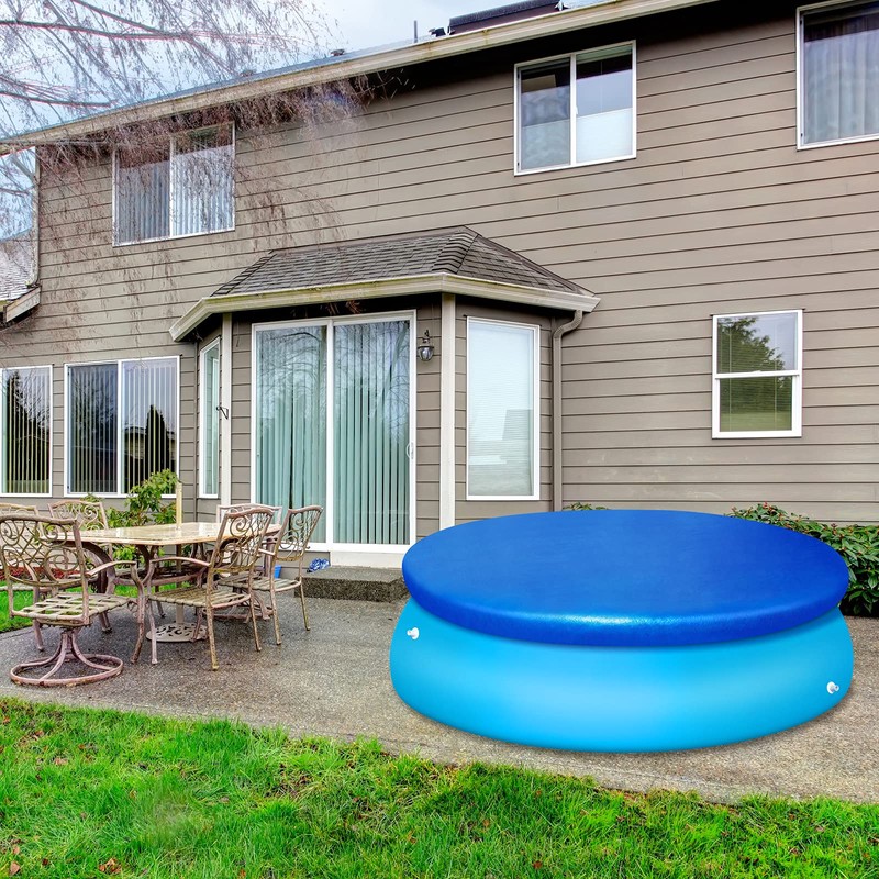 PLULON 6Ft Pool Cover Round Swimming Pool Cover, Round Pool