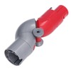 Vacuum Cleaner Bottom Adapter ABS 180° Rotation Vacuum Adapter Parts