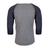 Next Level Unisex Tri-Blend 3/4 Sleeve Raglan-Vintage Navy/Premium Heather-Med