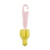 Simba Sponge Nipple Brush with Easy Hanging Hook (Pink)