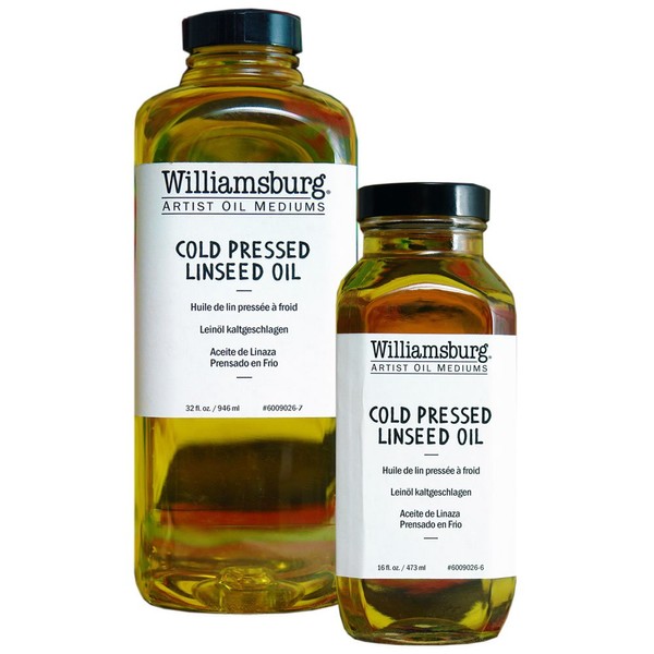 Cold Pressed Linseed Oil Size: 32 oz