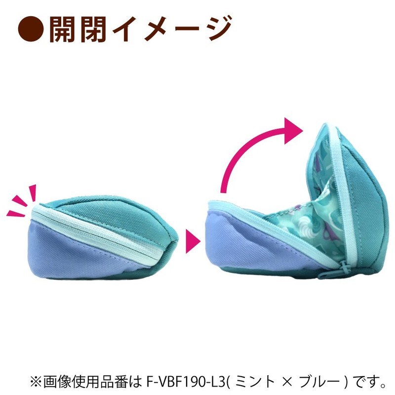 Kokuyo F-VBF190-L3 Pencil Case, Large Capacity, Shelbro Limited Mister Donut