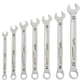 Milwaukee MAX BITE Combination Metric Wrench Set (7-Piece)