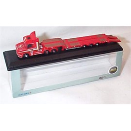 oxford Scania T Cab Semi Low Loader Sandy Kydd lorry 1.148 N gauge scale diecast model