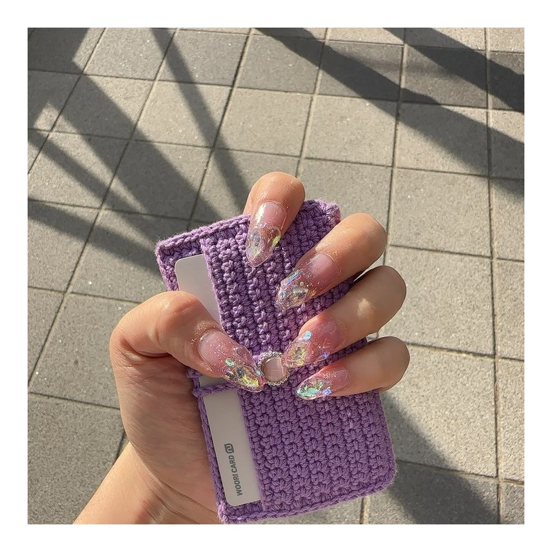 Ice Handmade Nail Tips - Square / 아이스 수제네일팁 -