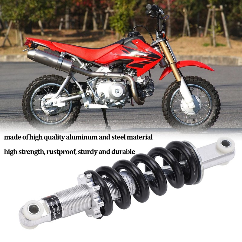 Adjustable 215mm Rear Shock Absorber for Mini Dirt Bikes, ATVs,