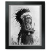Framed Print 9x12: A Cheyenne Warrior Of The Future, 1907
