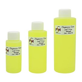 Pineapple Fragrance Oil - 1 Fl Oz Glass Roll On (30ml)