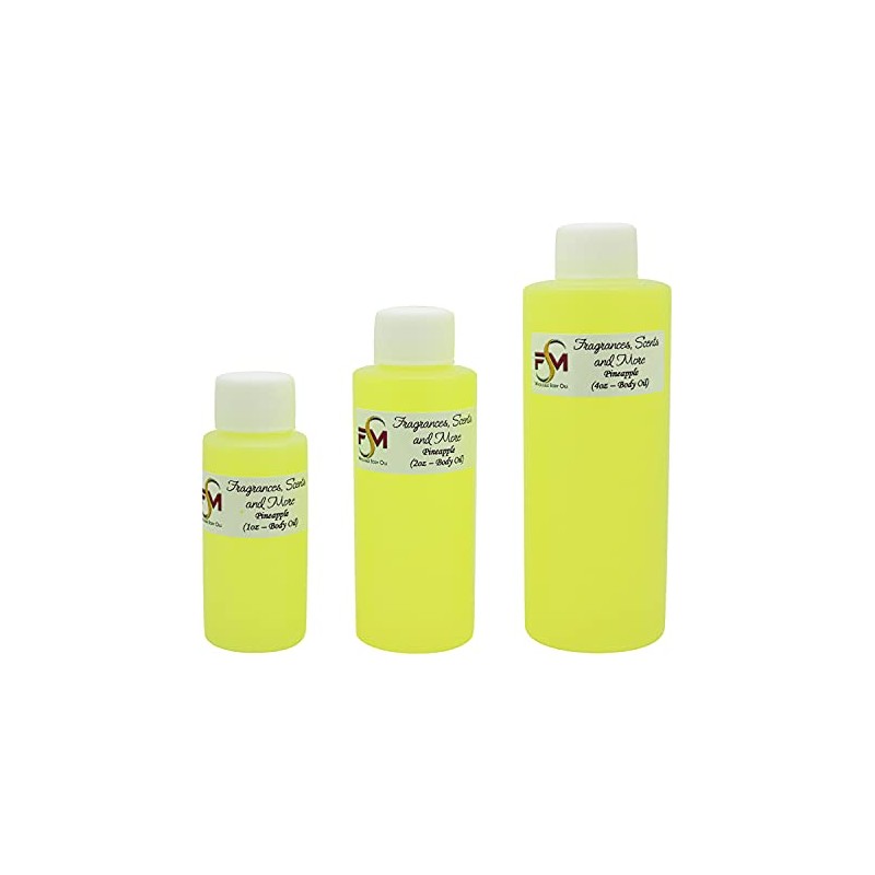 Pineapple Fragrance Oil - 1 Fl Oz Glass Roll On