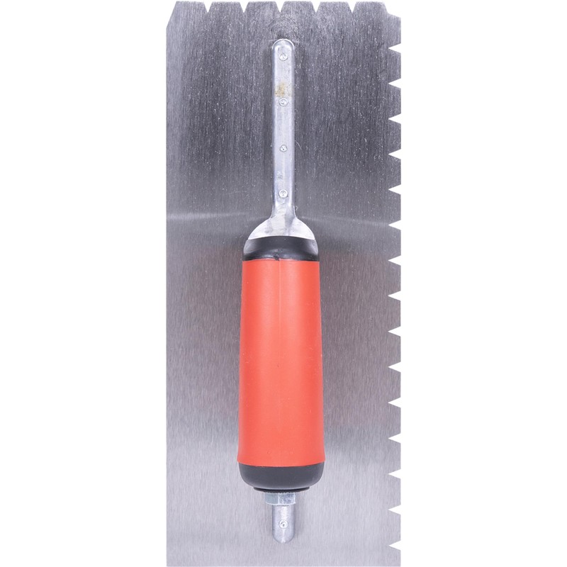 MARSHALLTOWN QLT Notched Trowels - Riveted (11 x 4-1/2), Soft