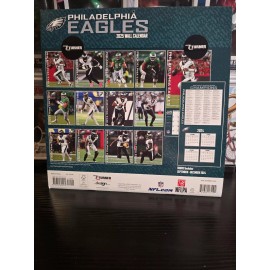 2025 Wall Calendar 16 Month Philadelphia Eagles NEW