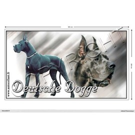 Pets-easy Rectangular Sticker Dog 36 cm Great Dane