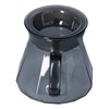 Coffee Kettle Heat Resistant Coffee Sharing Pot Transparent Black Glass