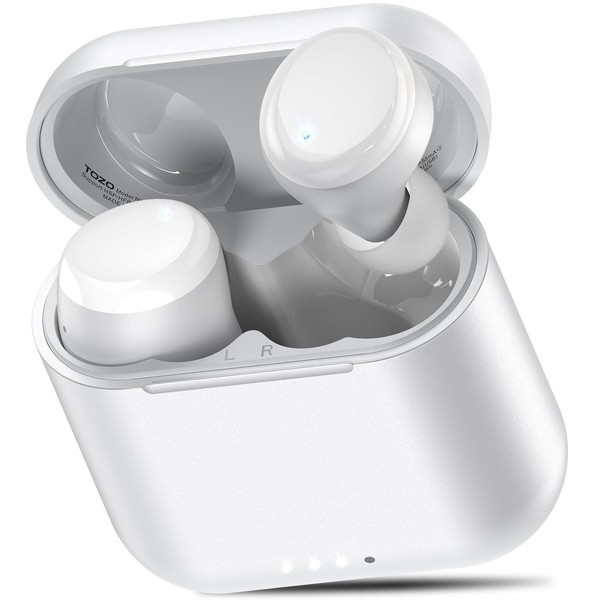 TOZO T6 Wireless Earbuds Bluetooth 5.3 Headphones, Ergonomic Design in-Ear