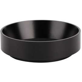 TOPINCN - Anillos de Dosificacin Anillos de Dosificacin de Polvo de Caf de Aluminio Embudo con Accesorio de Cafetera de Repuesto Magntico Negro (51MM)