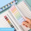 2400 Pcs Morandi Sticky Tabs, 12 Sheets Sticky Index Tabs,