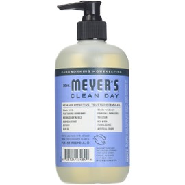 Mrs. Meyers Clean Day Liquid Hand Soap Hard 12.5 Oz Bluebell Scent Pump Dispenser (Pack of 6)