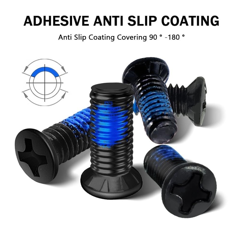 8PCS BikeFit Cleat Screws, 8.5mm 9.5mm 10.5mm, Phillips for Wahoo