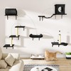 NUNU LAB Wall Mounted Cat Furniture Set - 7 Pcs