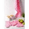 DII 100% Cotton, Machine Washable, Everyday Kitchen Basic, Damask Printed