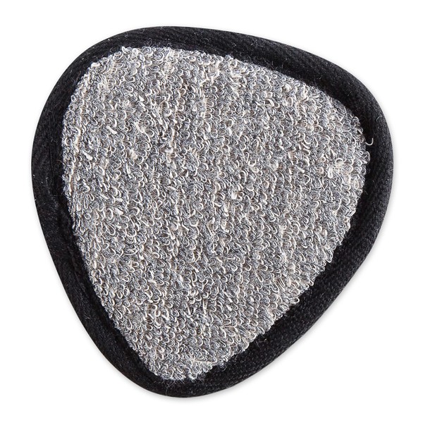 Urbana Spa Prive Men's Bamboo Charcoal Collection, Face Pad,Grey,6338