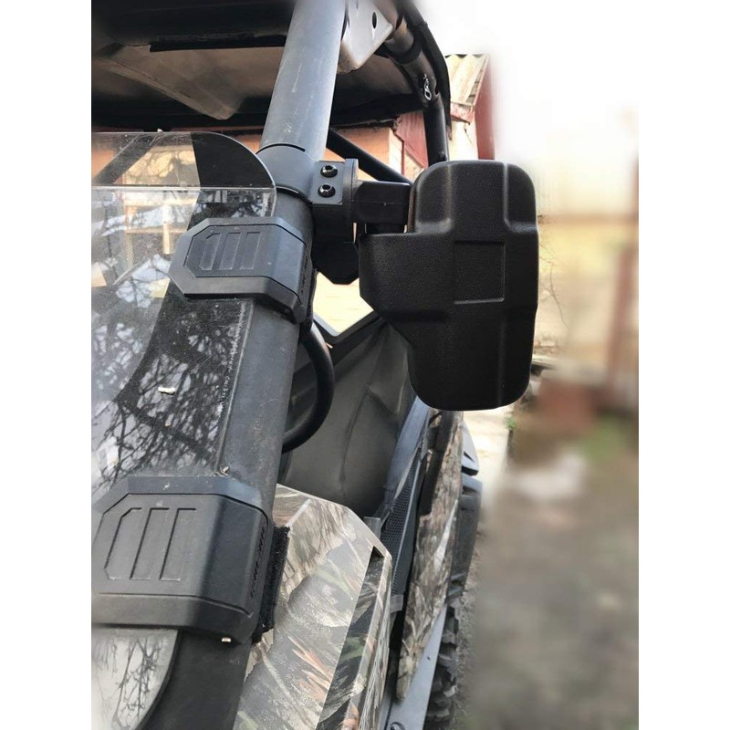 UTV Side Mirrors with 1.75" -2" Roll Bar Cage, UTV