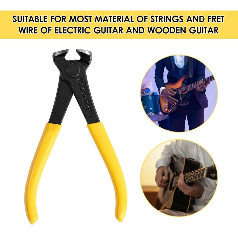 Fret Wire Cutter, MX0361D 6-inch Fret Wire Cutter End Nippers