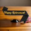 Happy Retirement Sash, Retirement Party Decorations, Funny Retirement Party Supplies,