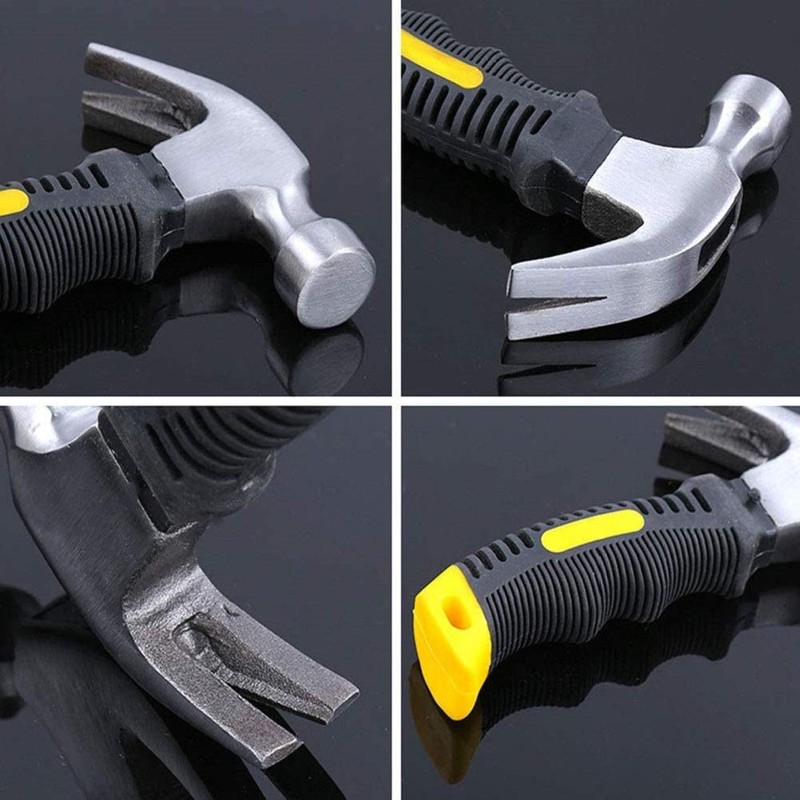 8 Oz Claw Hammer, Camping Hammer,Small Hammer for Women,Nail Hammer,Kids