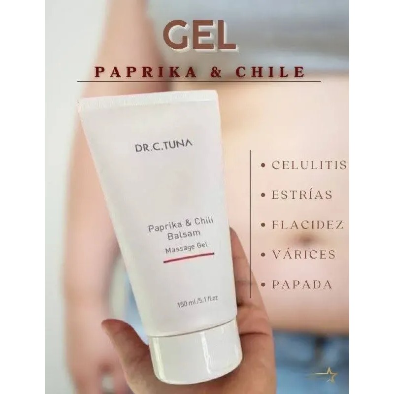 Gel Paprika Farmasi Dr. C. Tuna 150ml Tubo