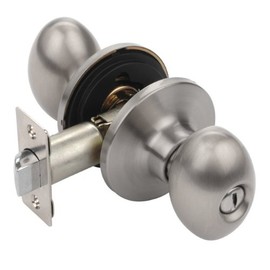 Dynasty Hardware ASP-30-US15 Aspen Privacy Door Knob, Satin Nickel