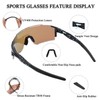 IPROHDCAM Sports Polarized Sunglasses for Men and Women, UV 400