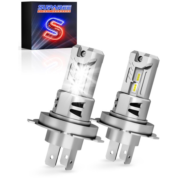 SUPAREE H4 LED Headlight Bulbs H4 LED Bulbs 6500k h4