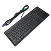 Industrial Keyboard Touchpad Wired Connection X Scissor Foot Plug and