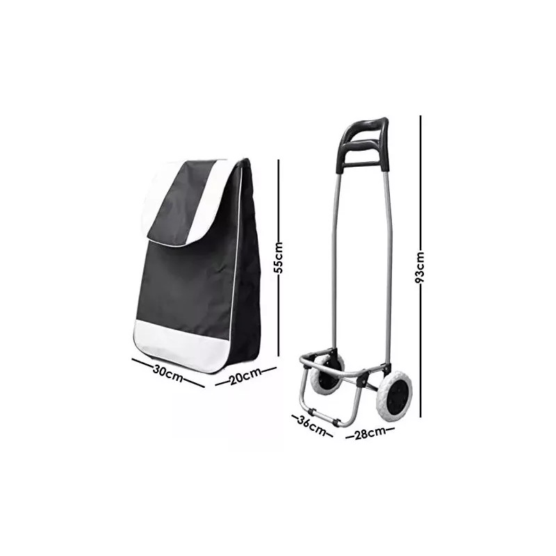 Misorel Carrito De Mandado Con Bolsa Soporta 70 Kg Hogar