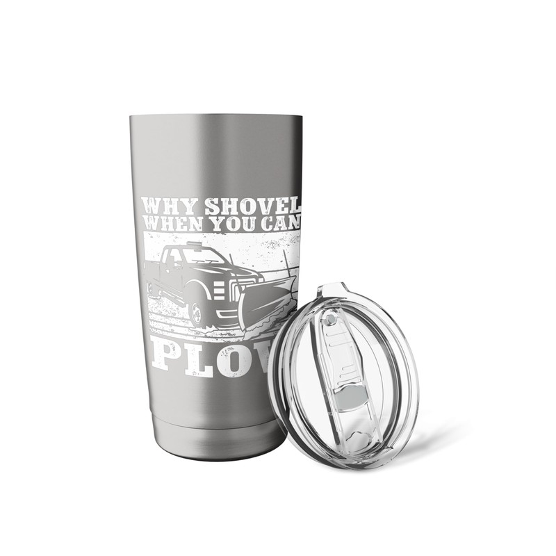 Why Shovel When You Can Plow Snow Plow Driver Operator