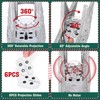 LED Rotating Tree Topper Light Projector with 6 Slides -