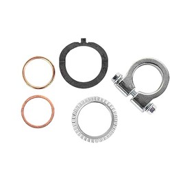 5-Piece Manifold Mounting Set 28 mm, Clamping Clamp, Safety Plate, Manifold Nut, Sealing Rings for Simson SR, S50, S51, S53, S70, S83, Enduro, SR50 KR51 SR4