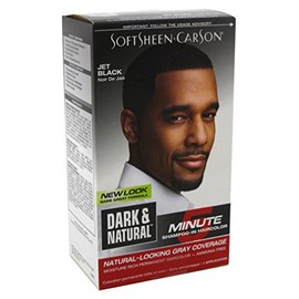 Dark & Natural Color Men Jet Black (2 Pack)