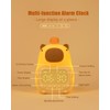 Aokpsrt Capybara Alarm Clock with Night Light for Kids, Cute