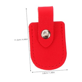 OSALADI 8pcs Cuticle Scissors Protector Cover Stylish and Convenient Nail Tool Protectors for Safe Storage of Nail Clippers Tweezers and Files Lightweight and Portable for Men and Women